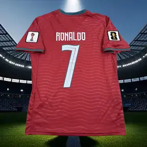 2026 Home  C7 Ronaldo Red Jersey Quick Drying