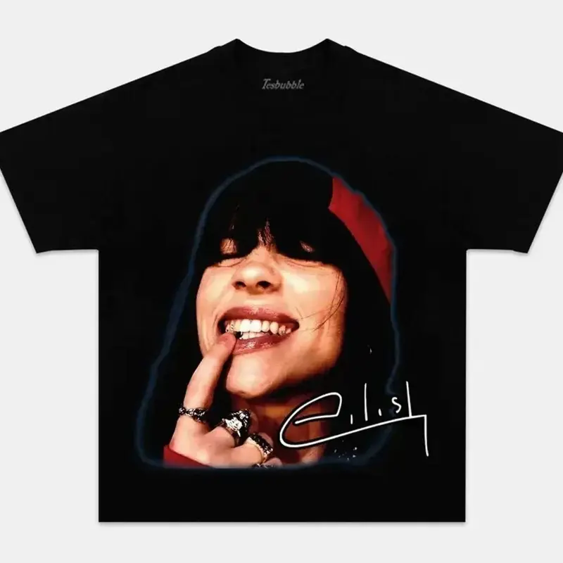 billie eilish big tee shirt concert - TikTok Shop