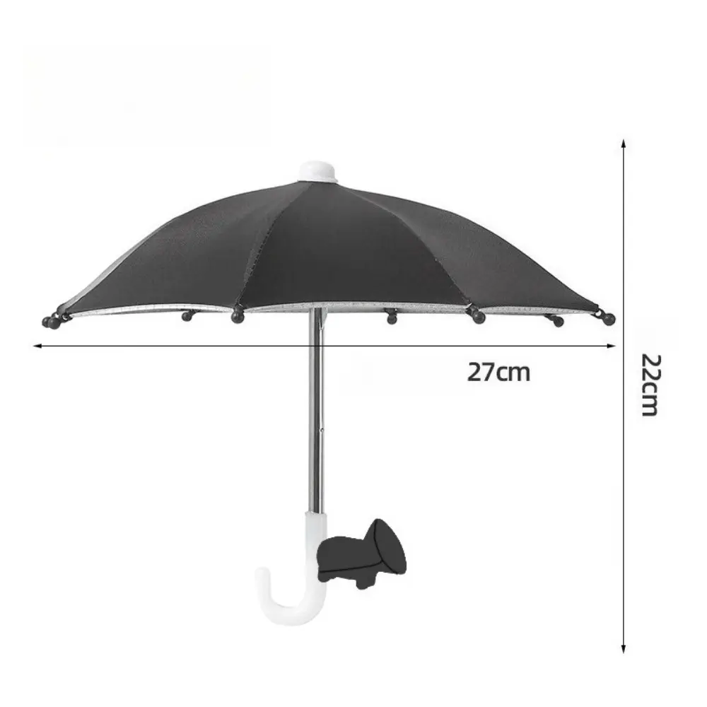 1pc Mini Mobile Phone Sunshade Umbrella Set, Outdoor Anti-Glare Portable Umbrella, with Accessories, Rain and Sun Protection 1pc Mini Mobile Phone Sunshade Umbrella Set, Outdoor Anti-Glare Portable Umbrella, with Accessories, Rain and Sun Protection