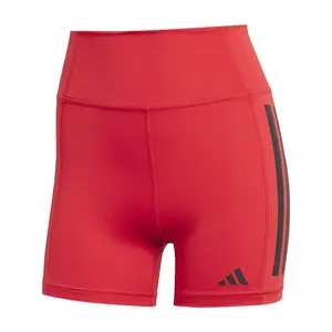 adidas Womens Optimé 3-Stripes 14 Athletic Shorts Casual - Red