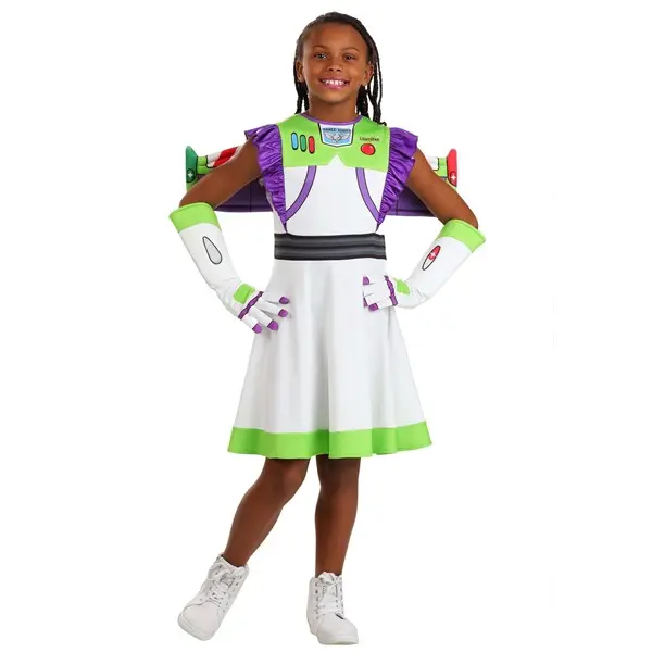 Girl's Pixar Toy Story Buzz Lightyear Costume Dress (© Disney) (© Disney/Pixar)