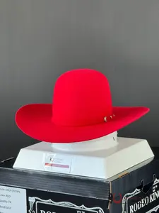 RODEO KING RED OPEN CROWN 7X