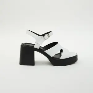 Giri White  Women`s  Summer Casual Heels