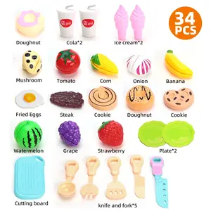 Supermarket Cash Register Toy Set, Realistic Role Play Checkout Counter, Sound and Light Scanner, Parent-Child Interactive Toy for Kids Aged 6+, Pretend Play Set