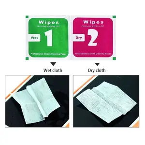 Screen cleaning wipes ( Free gift not for sale) for iPhone & Galaxy - Dual Layer Polycarbonate with Precision - Matte/Glossy Finish - Custom Fit for Everyday Durability