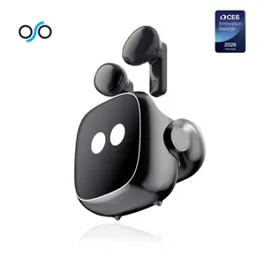 【2026 CES Innovation Awards】OSO AI Earbuds - Bluetooth Earbuds & Lossless AI Recorder with Smart Meeting Assistant, Transcribe & Summarize in 102+ Languages, AI Productivity Tools, Charging Pod with Display, Noise Reduction Mic