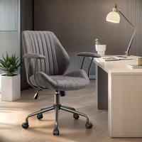 Suede Grey, Mid Back 