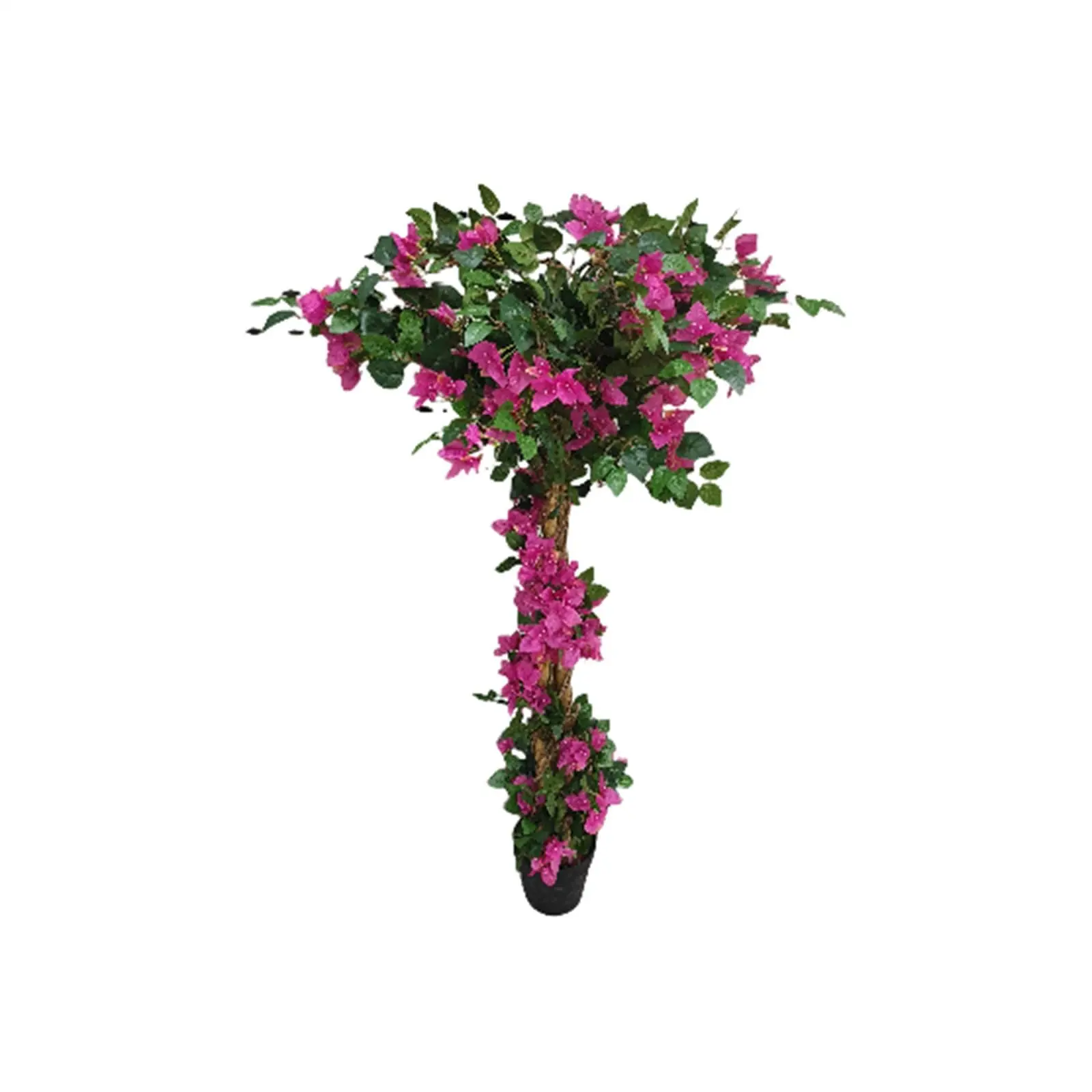 Garvee 6FT Artificial Bougainvillea Tree in Plastic Pot - Perfect Decorative Plant for Home, Office, Living Room, and Front Porch Enhancing Indoor and Outdoor Spaces