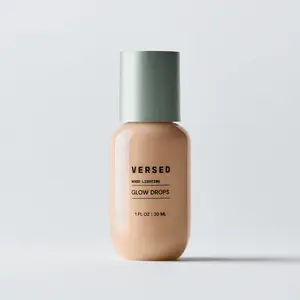 Versed Mood Lighting Luminizing Glow Drops – Illuminating Glow Drops with Light-Reflecting Pigments & Hydrating Skin-Enhancing Formula – Liquid Highlighter Serum for Radiant, Dewy Skin Finish