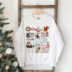 National Lampoon's Christmas Vacation Sweatshirt, Griswold Family Christmas Sweater, Funny Holiday Movie Quotes, Christmas Sweatshirt Fabric Fleece