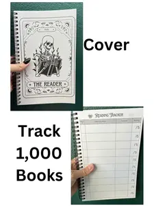Book Tracker Journal - 1,000 books