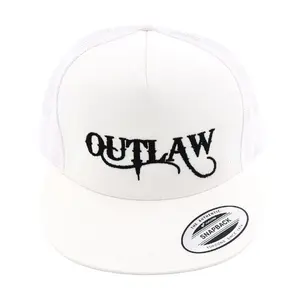 Outlaw Western Embroidered Unique Hat - Unique Design with Embroidery, Ideal for Western Fashion