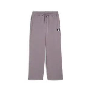 PUMA Mens Oversized Wide Sweatpants Casual - Purple