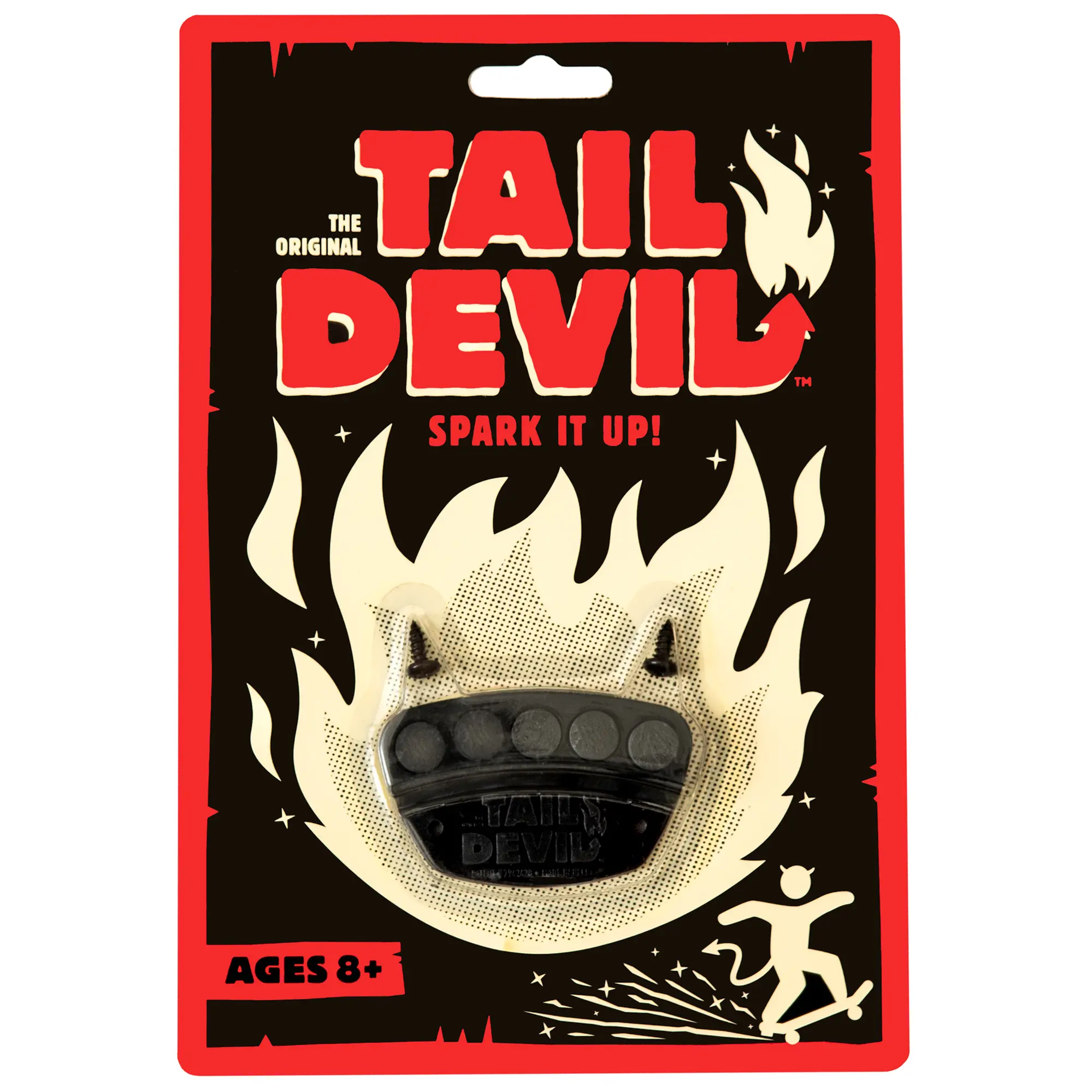 The ORIGINAL Tail Devil with T-Tool | Skateboard Spark Plate