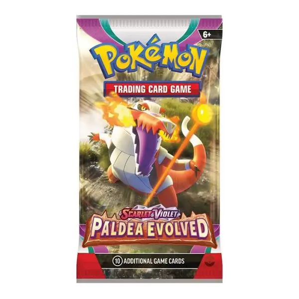 Paldea Evolved Booster Pack Pokemon Trading Card Game