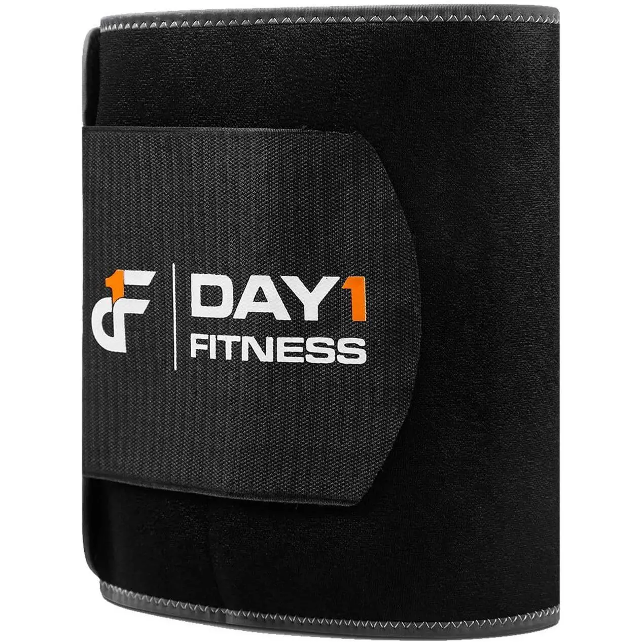 Day 1 Fitness Premium Durable Waist Trimmer Belt for Weight Loss, Abdominal Training - 5 Size Options, Small to XXL - Unisex