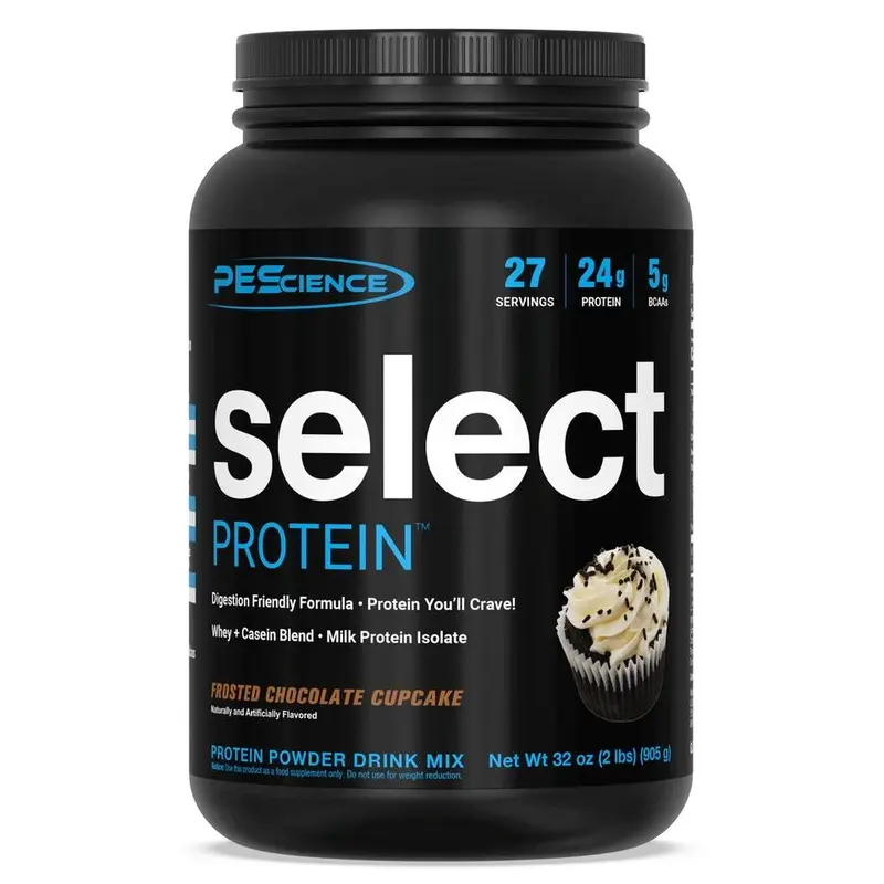 PEScience Select Protein Powder - 2lbs Sugar-Free Milk Dietary Supplement for Adults, Easy-to-Digest, Low-Calorie, Fitness/Gym/Health Fitness Gym Supplements, 24-Month Shelf Life, Chocolate-Vanilla-Pumpkin Pie Flavors
