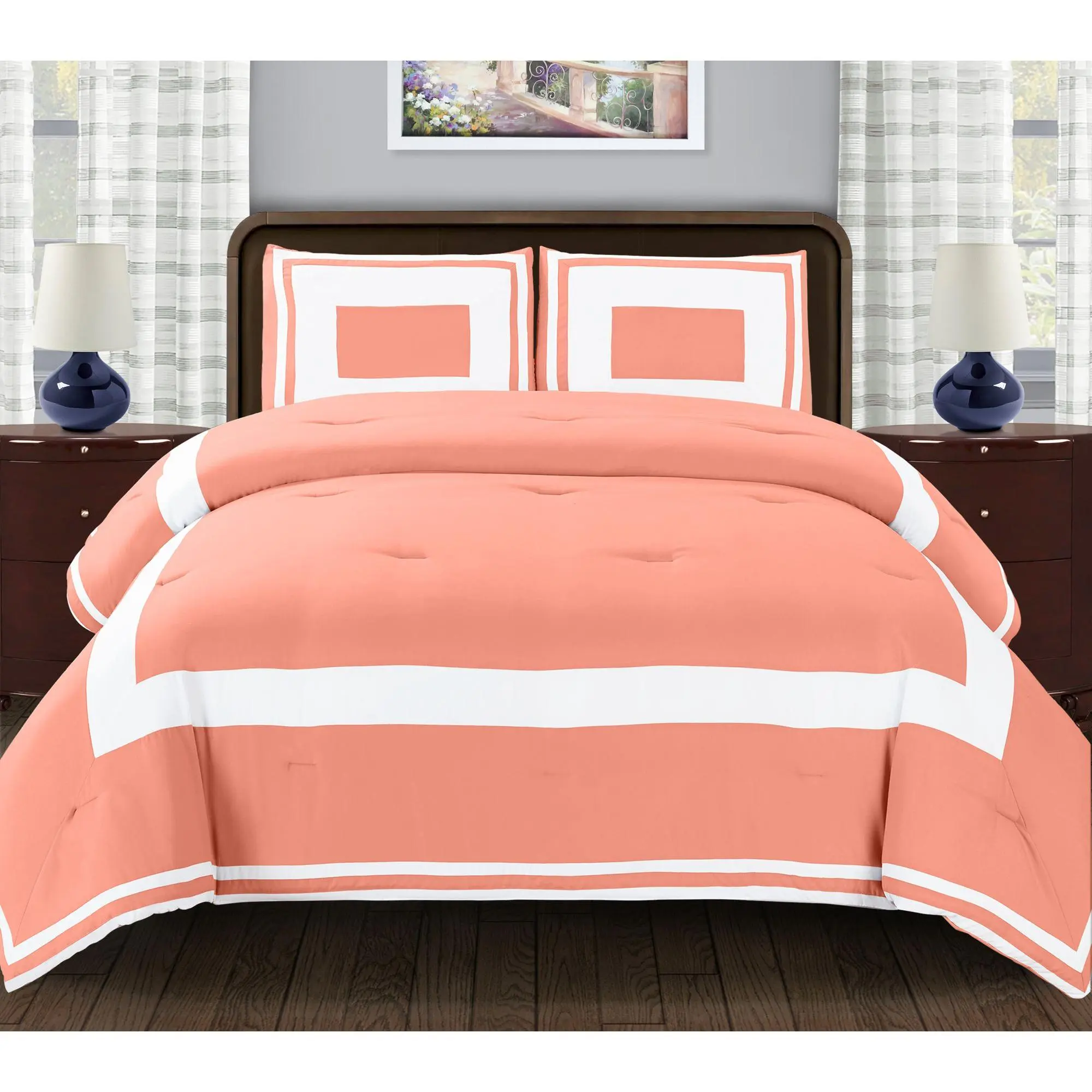 Superior Grammercy 3-Piece Bedding Set,Full/Queen