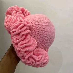 Women head hats crochet hair covers