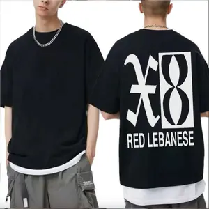 The X8 Red Lebanese Back Printed T-shirts