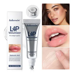 Lakerain Lip Volumizer 1 Count Lip Balm Stick Hydrating Glossy Lip Glaze Stick Plumping Lip Oil for Girls & Women, Moisturizing Lip Plumper Volumizing Non-Sticky for Gift, Dating, Parties and Daily Use