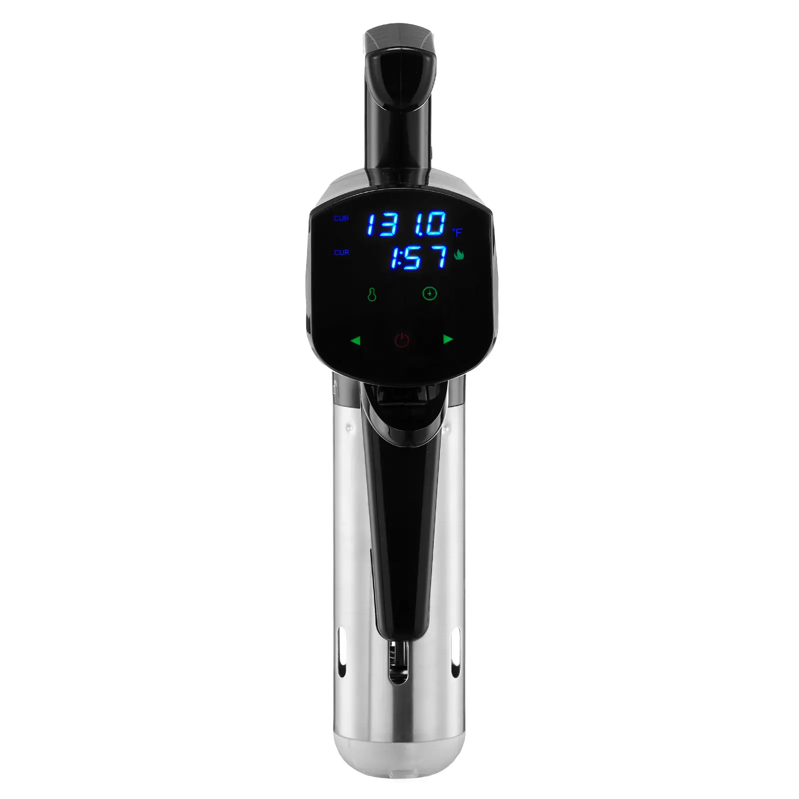 1100W Sous Vide Immersion Circulator Precision Cooker, LED Digital Touch Display Machine with Secure 1-Hand Clamp, Precise Temp & Timer Control for Home Professional Cooking