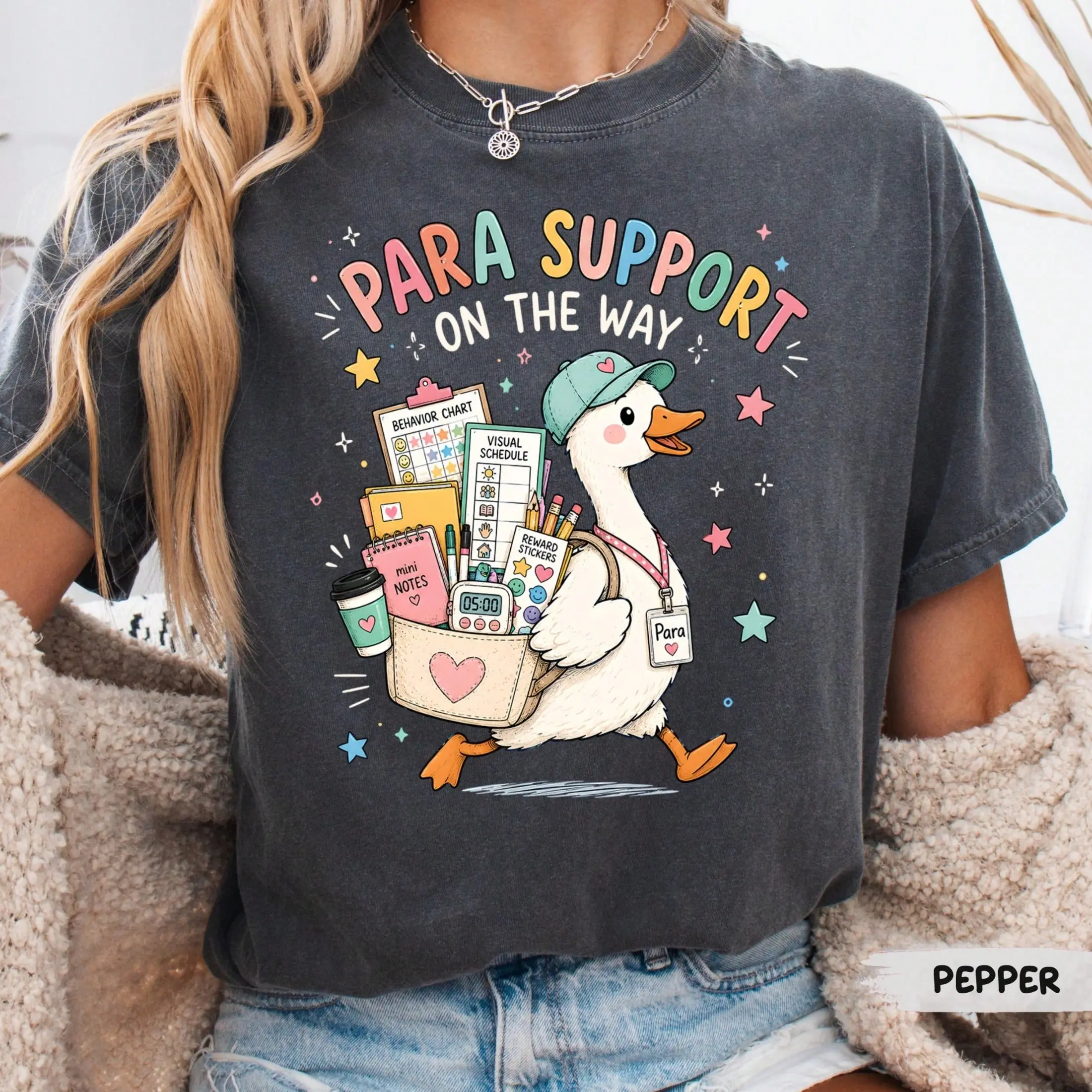 Paraprofessional Shirt Para Shirt Paraeducator Shirt Teacher Assistant Shirt School Support Shirt Special Education Shir