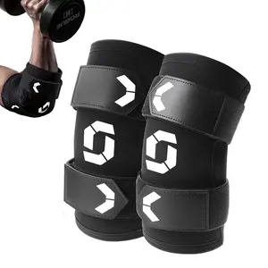 Professional Elbow Support Sleeves, Sports Arm Sleeves, 1 Pair Elbow Braces, Safety Elbow Protective Gear for Weightlifting, Gym Fitness, Powerlifting, and Strength Training, Birthday Gift Idea