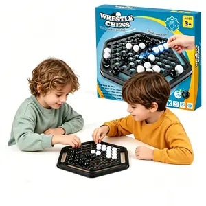 4 in a Row Classic Connect Board Game - Plastic Stacking Strategy Toy, Early Learning Floor Game for Kids, Ideal for Family Parties & International Children's Day
