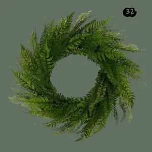 32" Layered Fern Wreath