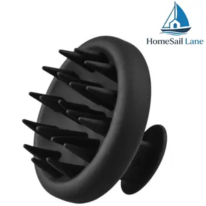 Silicone Scalp Massager Shampoo Brush, Soft Bristles Shower Scrubber Bath, Hair Growth & Dandruff Treatment, Wet/dry Hair Massager for All Types, Body Care Tool