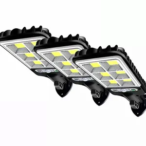 3Pack Outdoor Solar Wall Light LED Motion Sensor Bright Flood Street Lamp 3 Modes