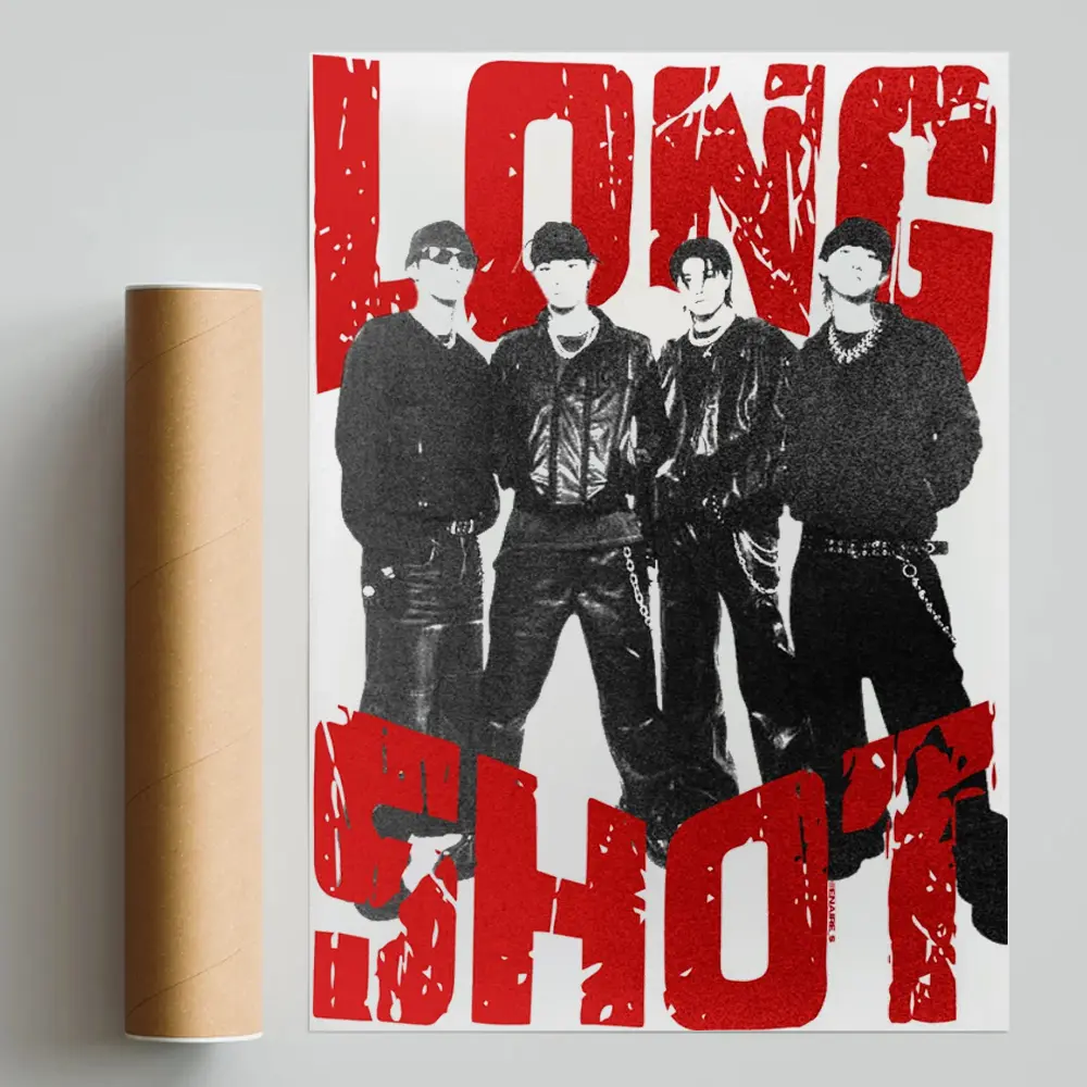 LNGSHOT Kpop Fan Art Graphic Wall Poster Print HY4812