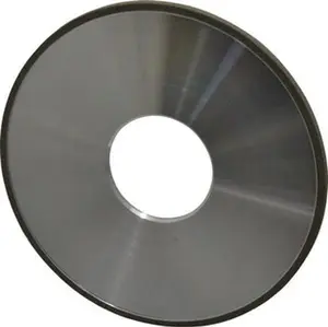 Made in USA 4" Diam x 1-1/4" Hole x 1/8" Thick, N Hardness, 100 Grit Surface Grinding Wheel Diamond, Type 1A1, Fine Grade