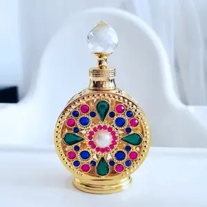 VQCVQC Layali Rouge - Luxury Arabian Perfume Oil from Dubai - Long Lasting EDP for unisex - Exotic Fruity Floral Scent -Royal Amber Perfume Alcohol Free - 0.5 oz