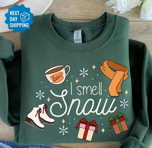 Stars Hollow Gilmore Girls Inspired Sweatshirt, I Smell Snow Gilmore Sweatshirt, Luke's Diner Tee, Gilmore Rewatch, Gilmore Girls Lover Gift