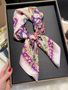 Women's Elegant Paisley Print Scarf, Fashionable Soft Comfortable Shawl for Daily Wear, Casual Versatile Scarf for Women & Girls