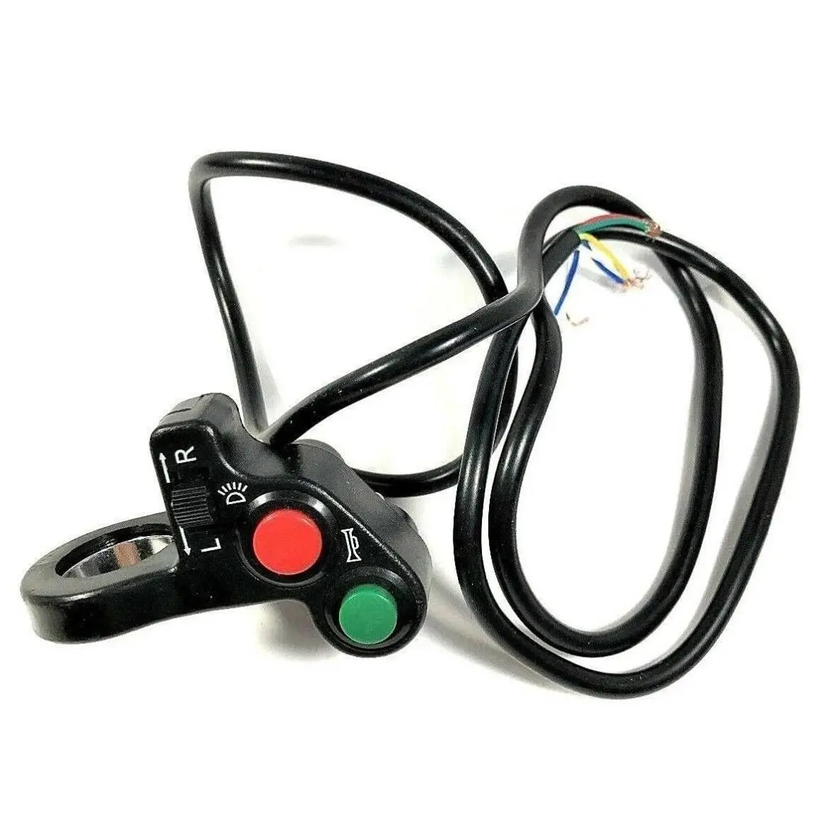 Universal Fit Car Horn & Turn Signal Switch - 7/8-Inch Handlebar Compatible with ATV Off-Road Sports, Includes Horns, No Extra Accessories