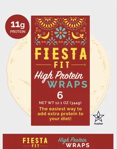 Fiesta Fit High Protein Wraps - Pack of 3