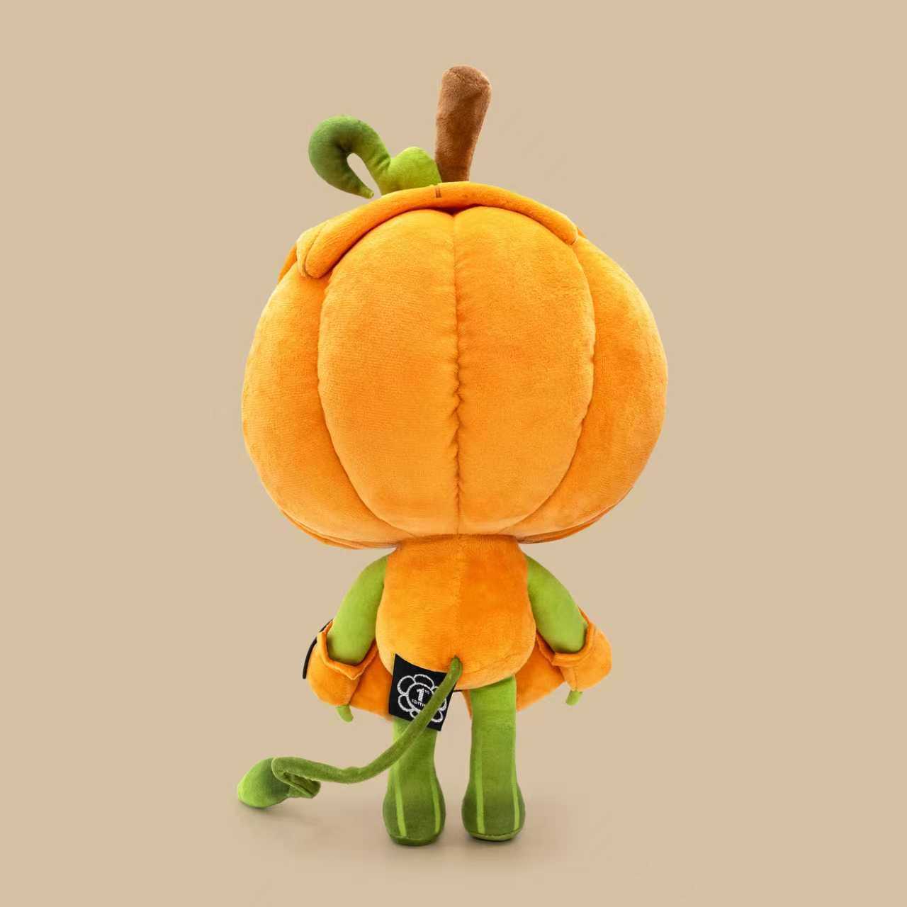 Gourdy Plush Plush Halloween Pumpkin Smiling Soft Stuffed Doll Cute Plush Toy Collectible Gift Home Decoration
