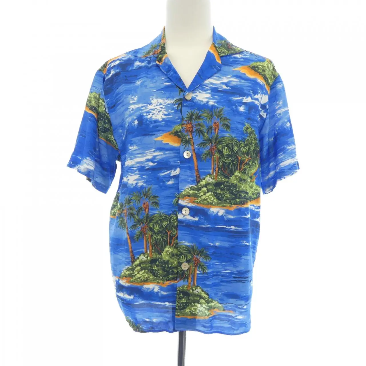 Pre-owned GUCCI Cotton Small Leather Goods LOVE PARADE short sleeve shirt