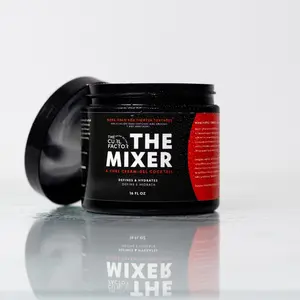 The Mixer “More Hold” all-in-one cream gel cocktail for curly hair.