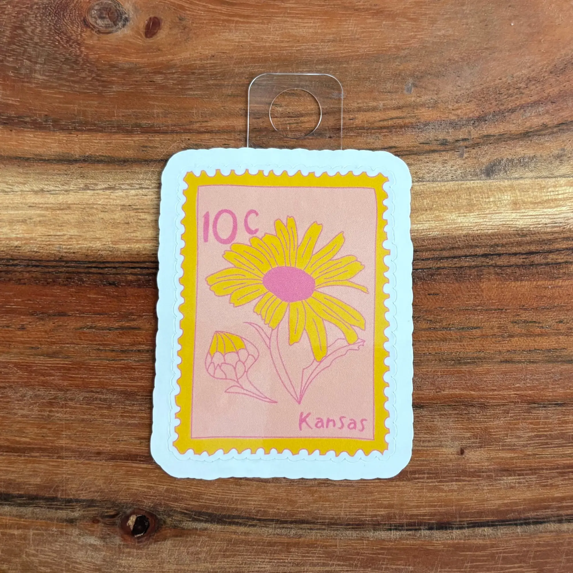 Kansas Stamp Stickers, DIY Scrapbooking & Stamping Supplies for Toys & Hobbies Enthusiasts
