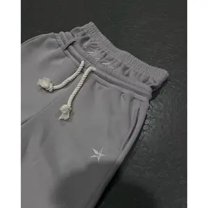 Baggy Double Waist Sweatpants, High-Waisted Joggers for Workout and Casual Wear, Comfortable Active Sweatpants