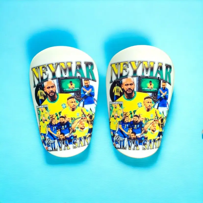 MINI Neymar Shin Guards - Perfect for All Soccer Positions, Padded Design for Comfortable Movement - Sports & Outdoor Accessories