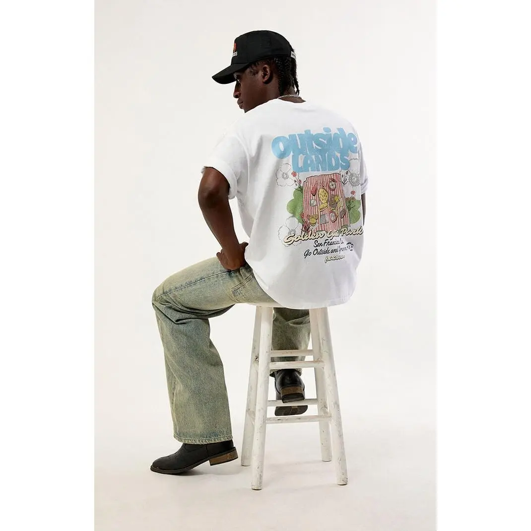 Pacsun Men's x Outside Lands Picnic T-Shirt - Multicolor