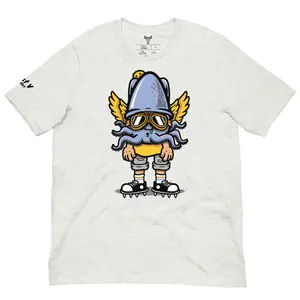 Squid Head (Grey) T-shirt