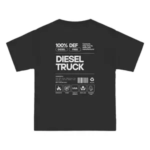 "THE DIESEL TRUCK"- T-shirt 100% Cotton Oversized Minimalistic Streetwear