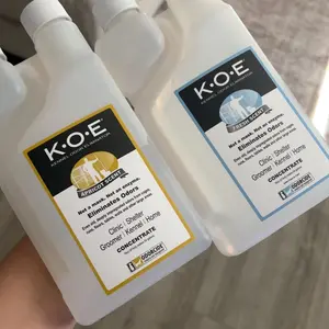 K.O.E. 2 Pack - Kennel Odor Eliminator 16oz Concentrate Bundle - Pet Deodorizer, Non-Enzymatic Formula (KOE) Apricot, Fresh, Original Scent, 32 oz Total