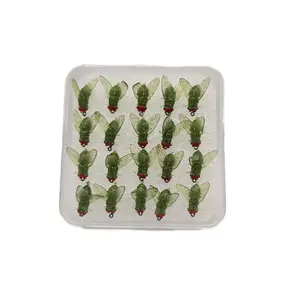 ebc Soft Bait Flys- Pack of 20 Bait Flys Green